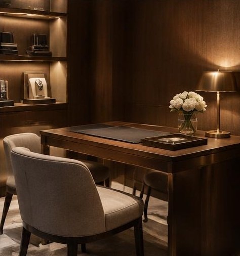 Boutique horlogère — dernier regard