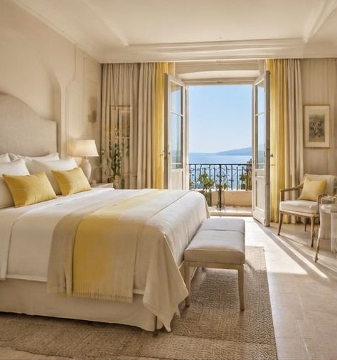 Suite d’hôtel, intérieur à Menton