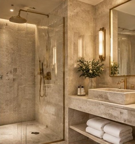 Suite d’hôtel — espace intime