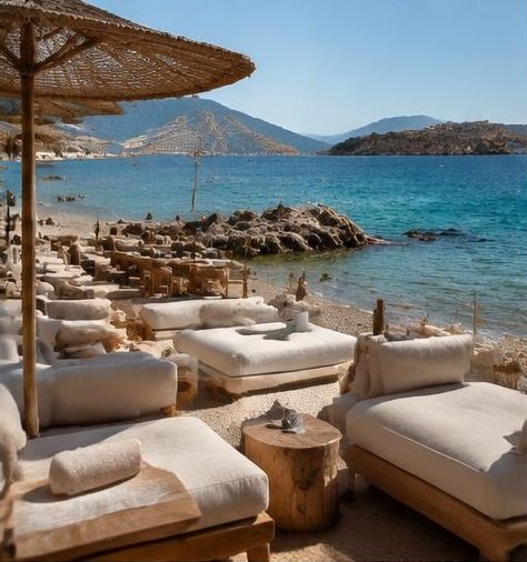 Restaurant de plage — second espace