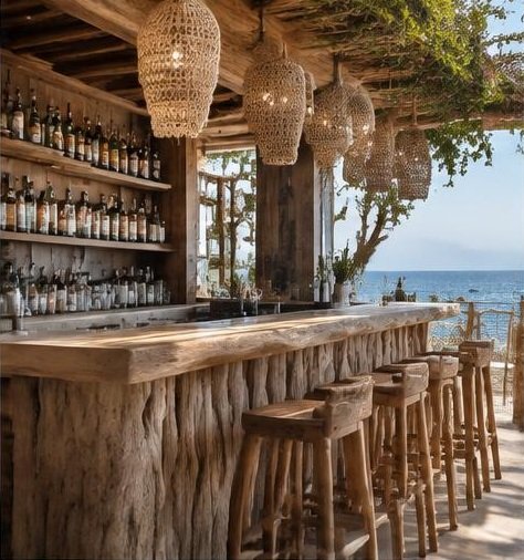 Restaurant de plage — ambiance