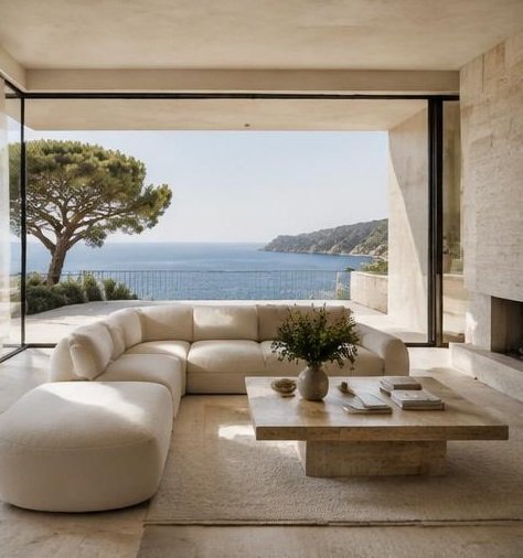 Villa Cap-Ferrat, intérieur à Saint-Jean-Cap-Ferrat